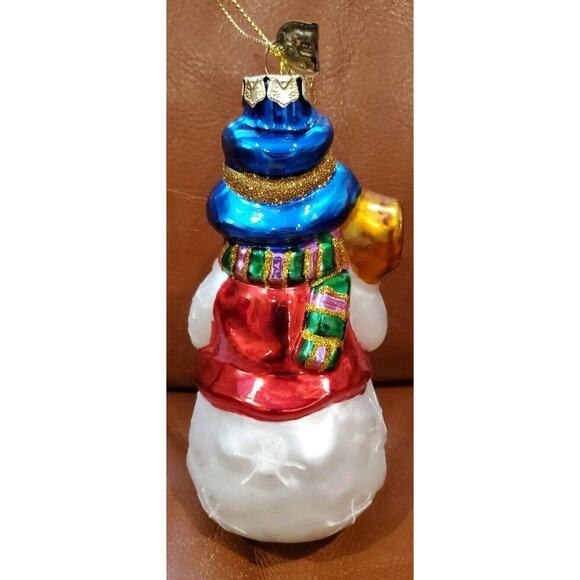 2003 Collection Thomas Pacconi Classics Ornaments 5.5 Inch Snowman Sleigh Santa - Picture 3 of 16